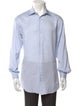 Giorgio Armani Striped Long Sleeve Dress Shirt