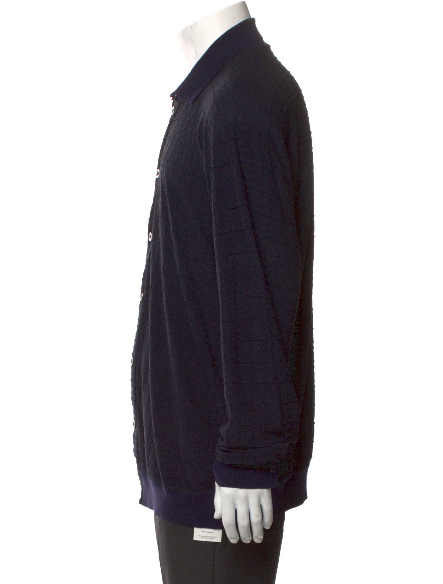 Giorgio Armani Wool Long Sleeve Shirt
