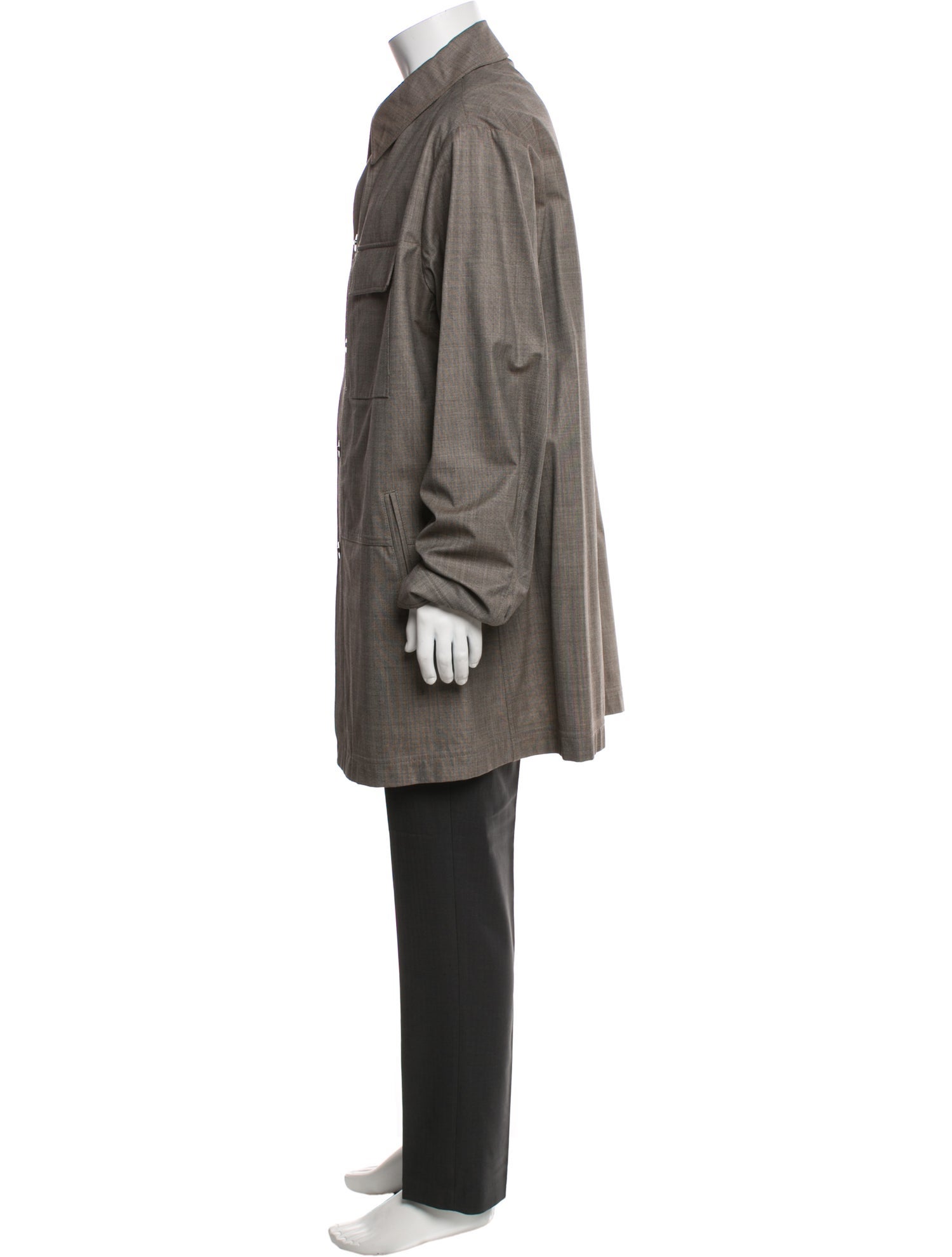 Giorgio Armani Wool Overcoat