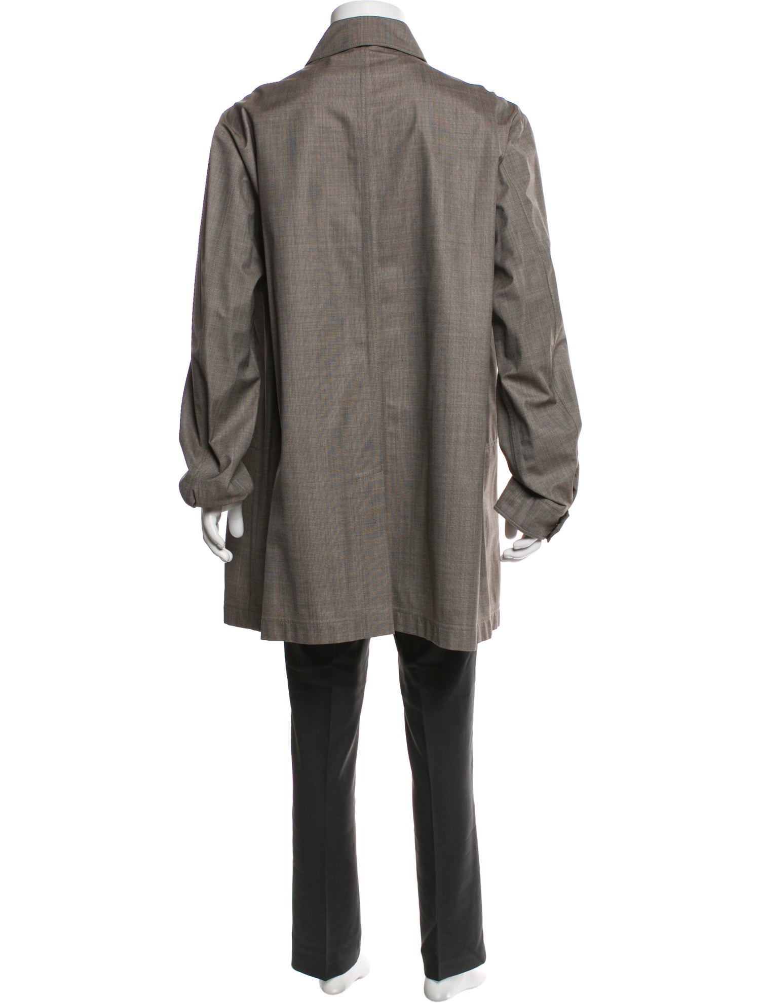 Giorgio Armani Wool Overcoat