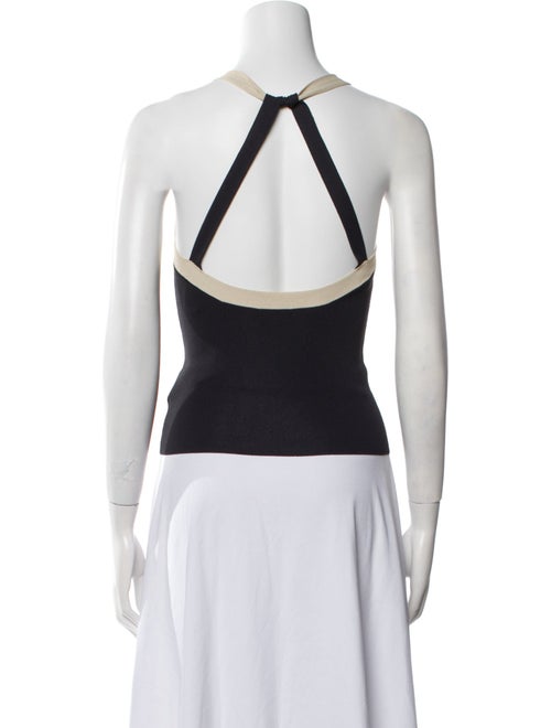 Giorgio Armani Scoop Neck Sleeveless Top