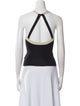 Giorgio Armani Scoop Neck Sleeveless Top