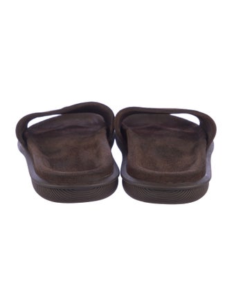 Giorgio Armani Suede Slides