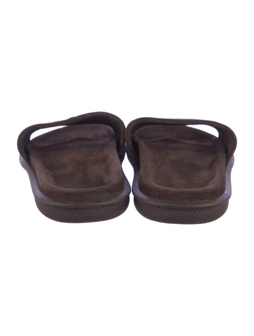 Giorgio Armani Suede Slides