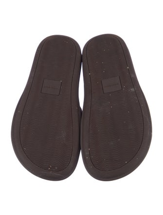 Giorgio Armani Suede Slides
