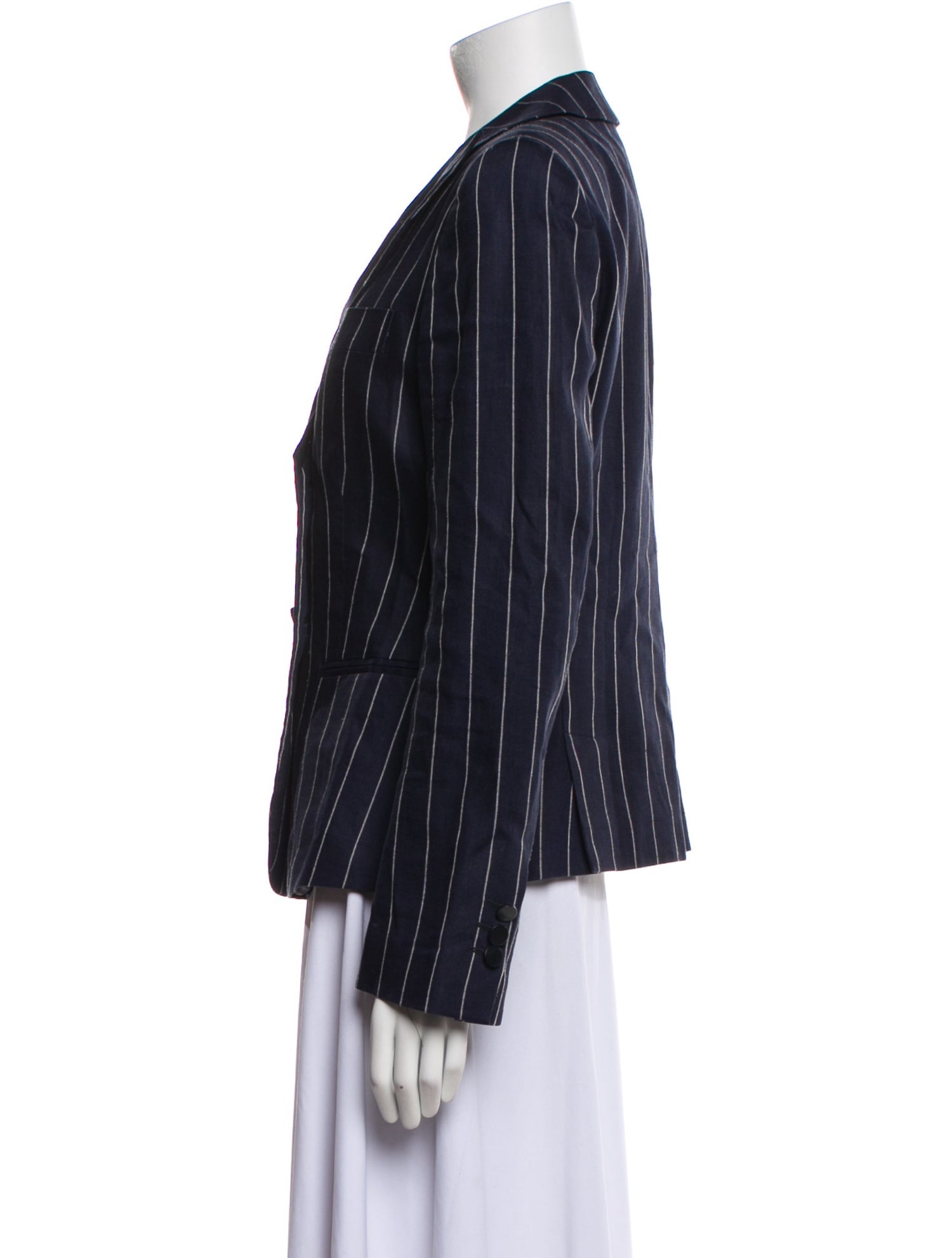 Giorgio Armani Linen Striped Blazer