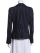 Giorgio Armani Linen Striped Blazer