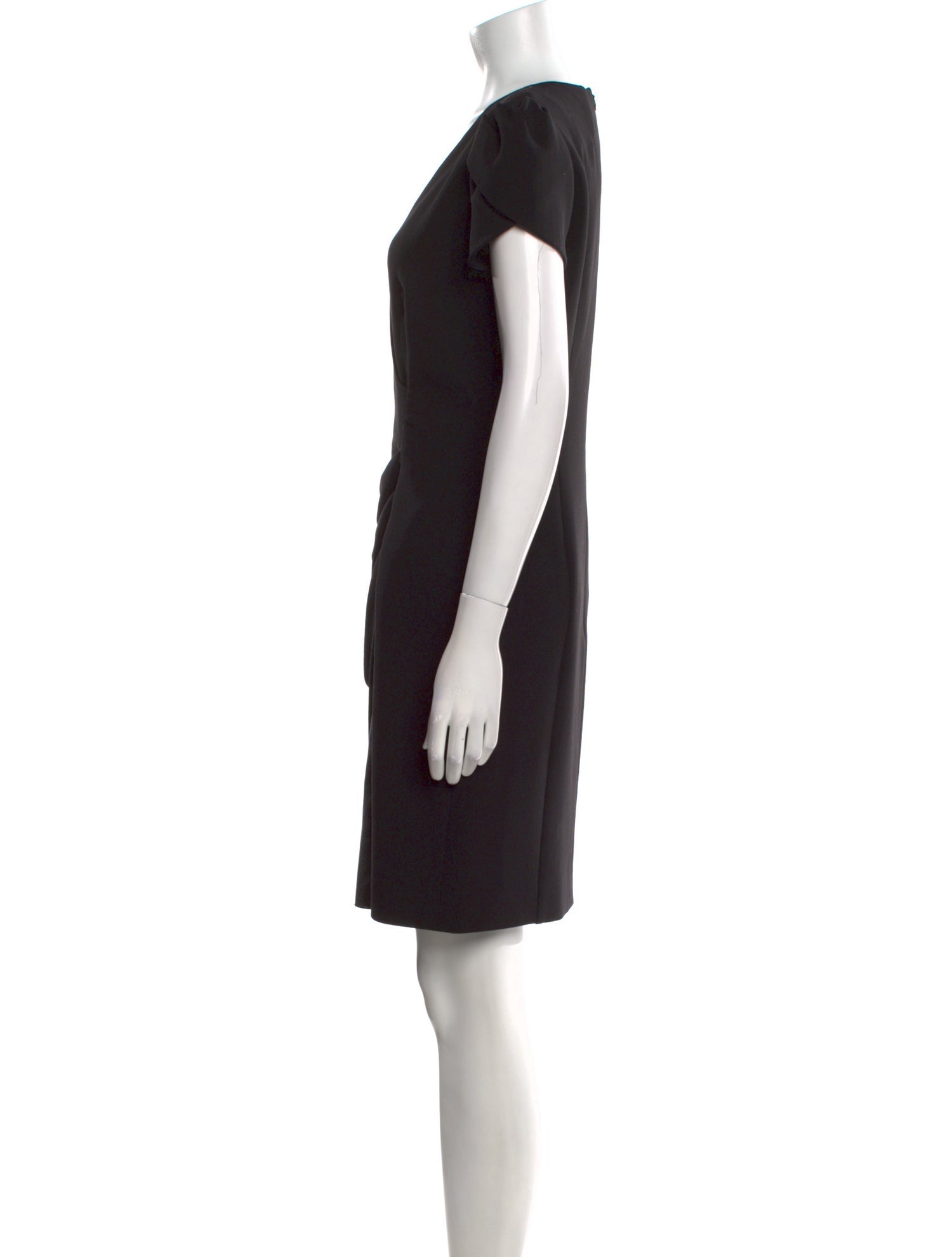 Giorgio Armani Virgin Wool Mini Dress