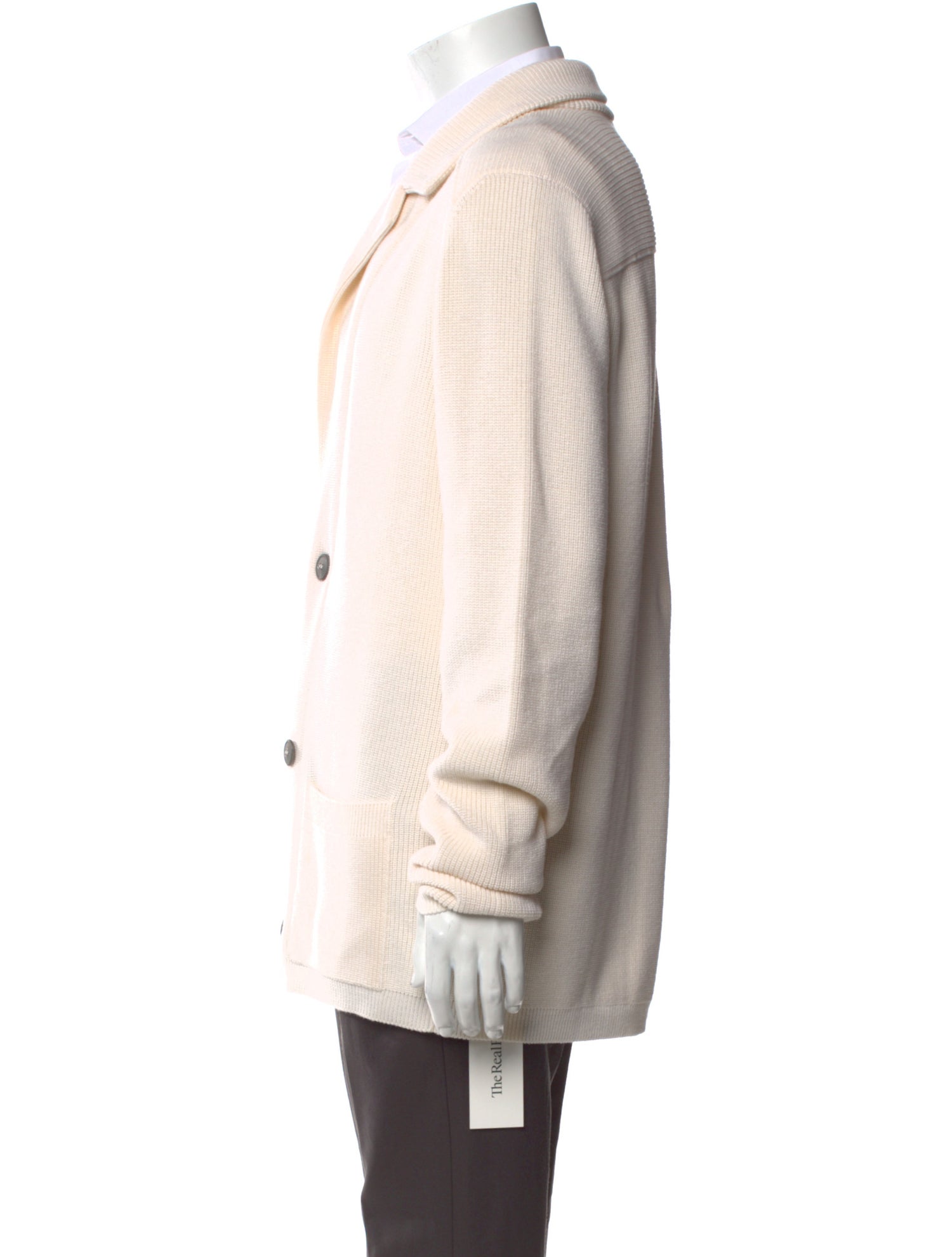 Giorgio Armani V-Neck Long Sleeve Cardigan