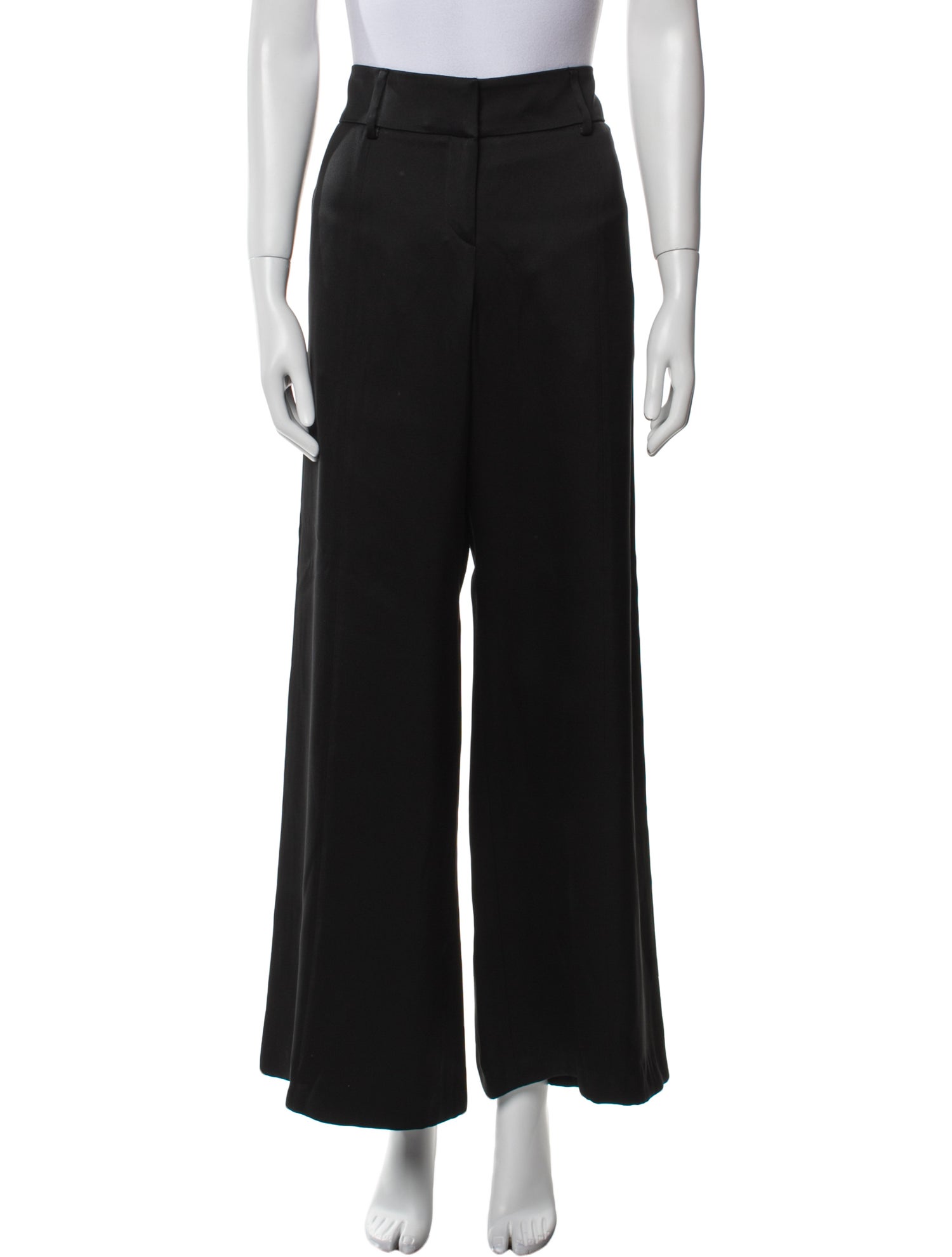 Giorgio Armani Silk Wide Leg Pants