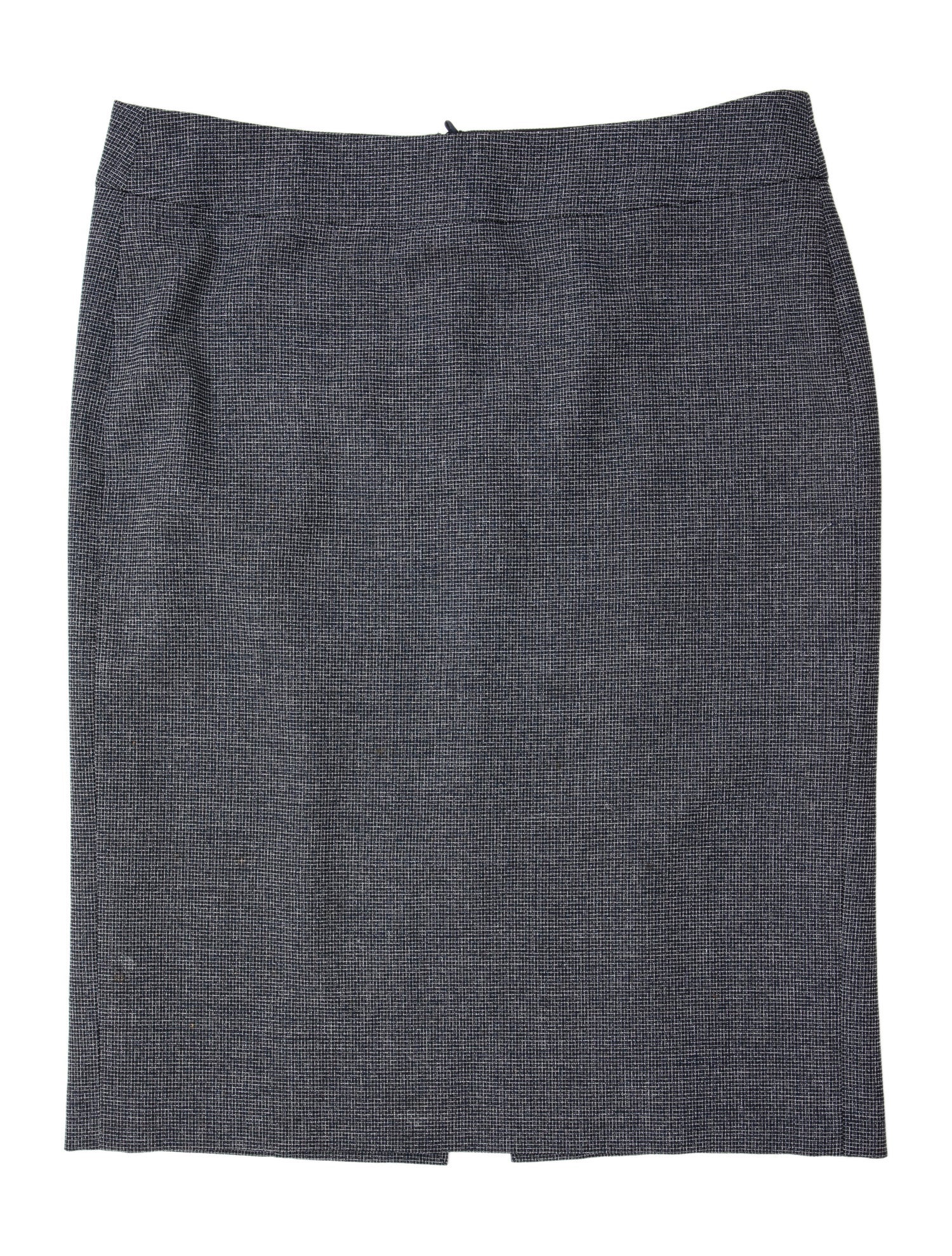 Giorgio Armani Virgin Wool Knee-Length Skirt