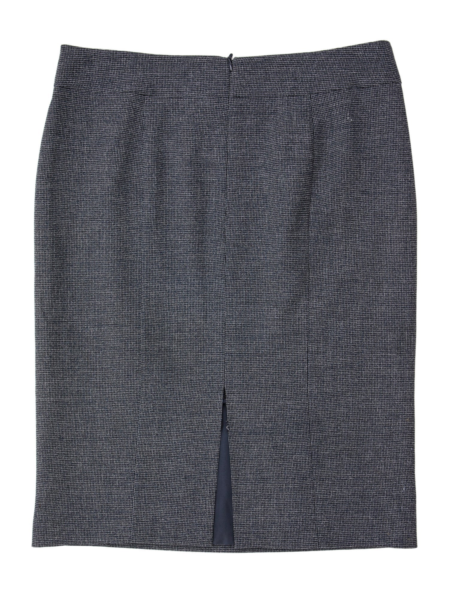 Giorgio Armani Virgin Wool Knee-Length Skirt