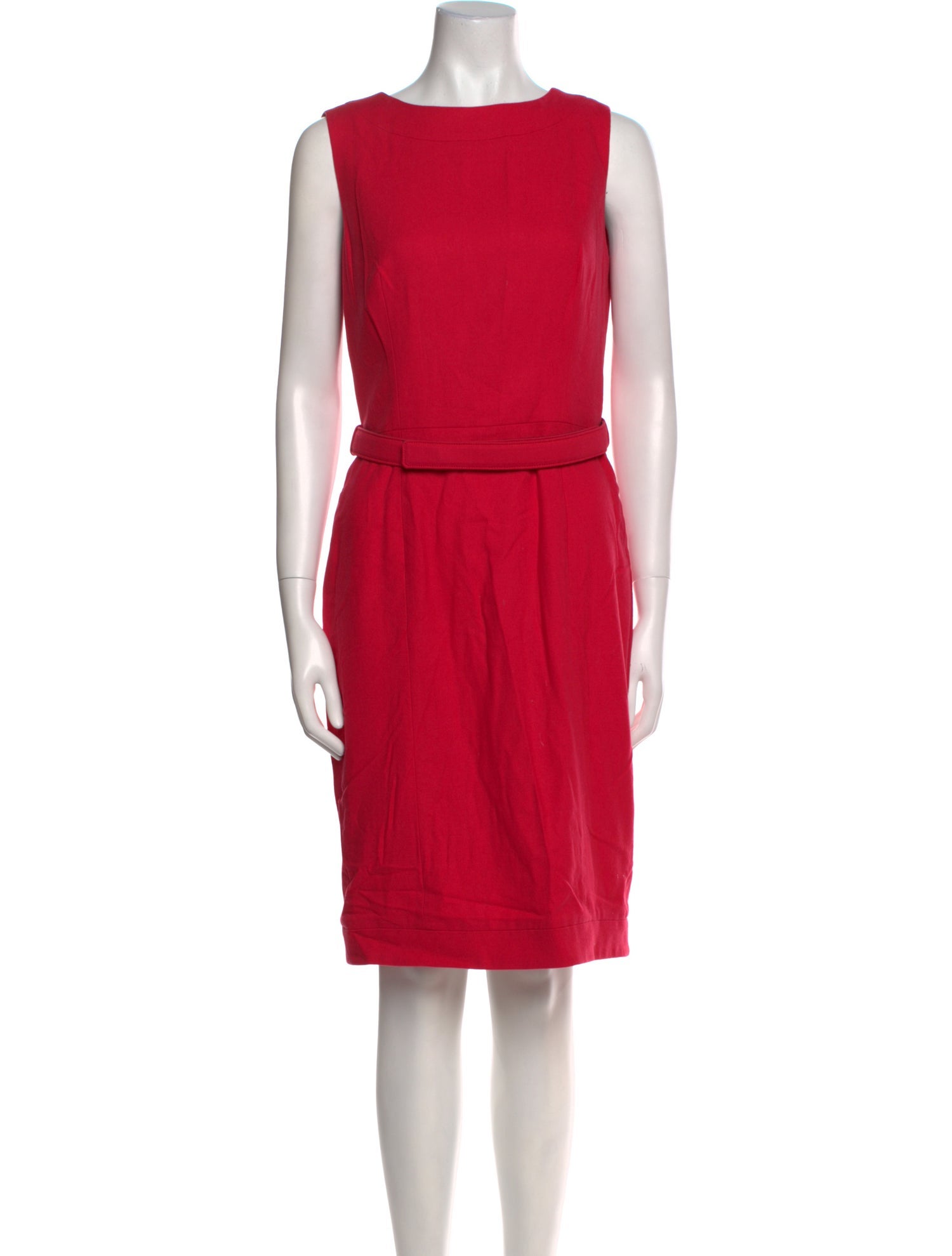Giorgio Armani Wool Knee-Length Dress