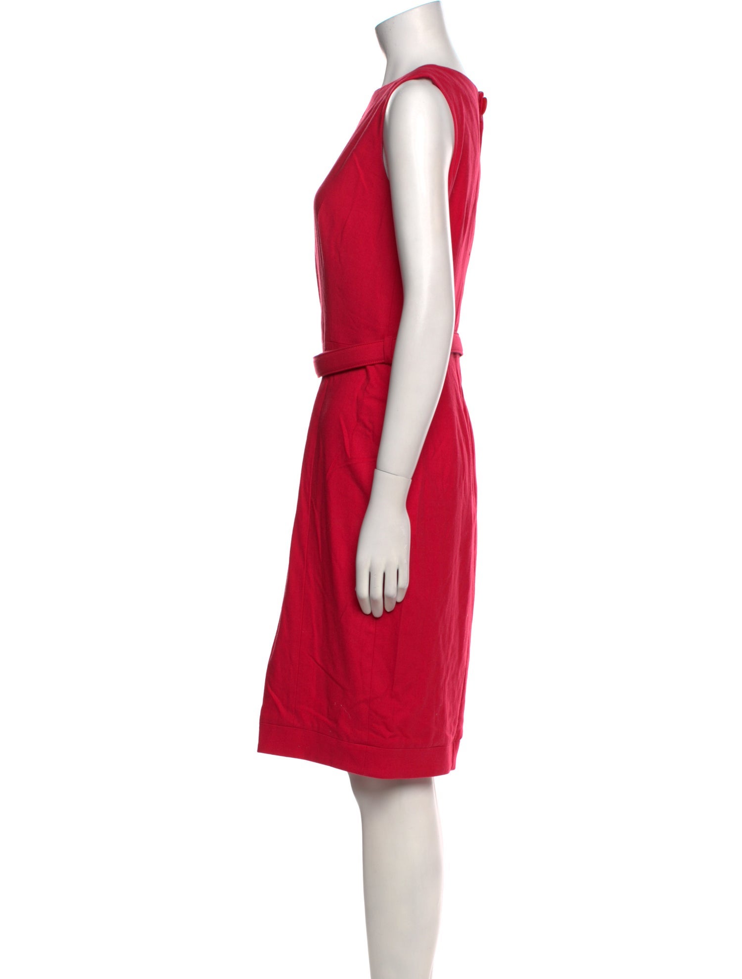 Giorgio Armani Wool Knee-Length Dress