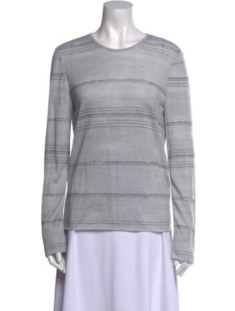 Giorgio Armani Cashmere Crew Neck Sweatshirt