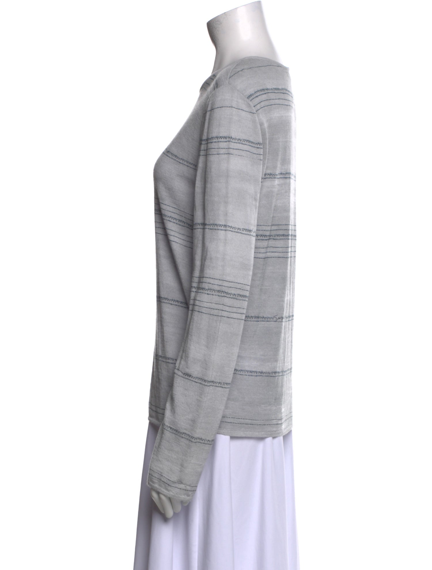 Giorgio Armani Cashmere Crew Neck Sweatshirt