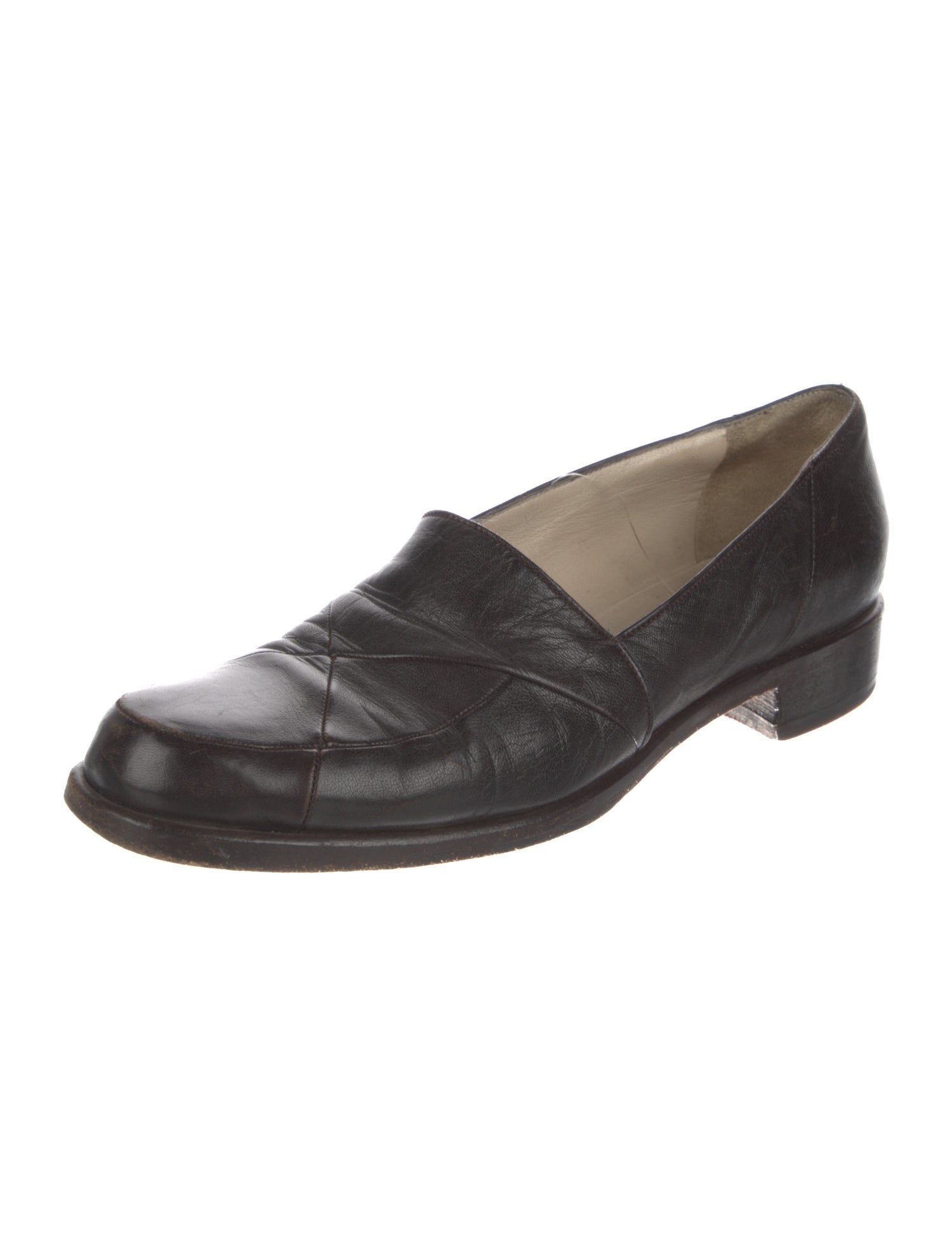 Giorgio Armani Leather Loafers