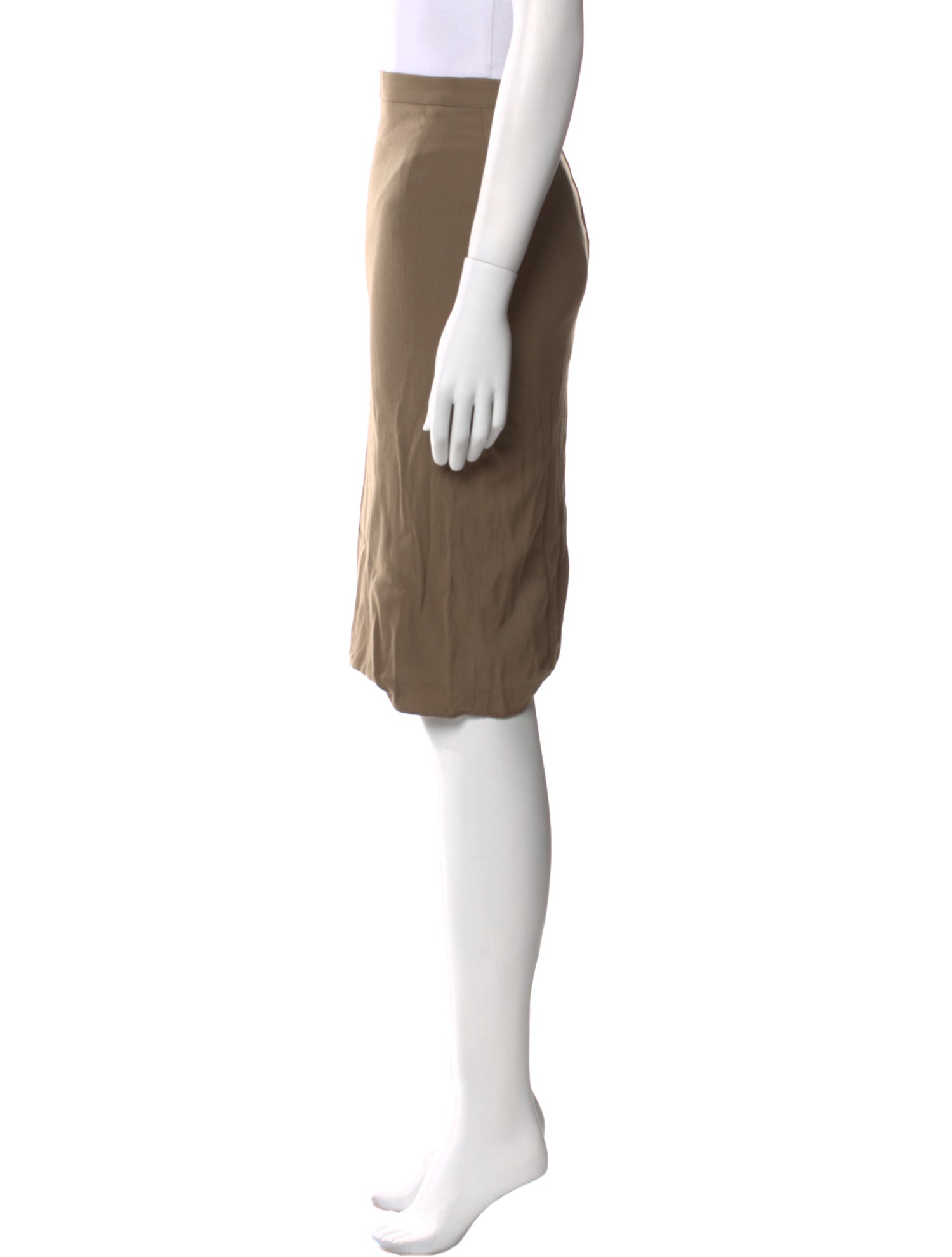 Giorgio Armani Wool Knee-Length Skirt