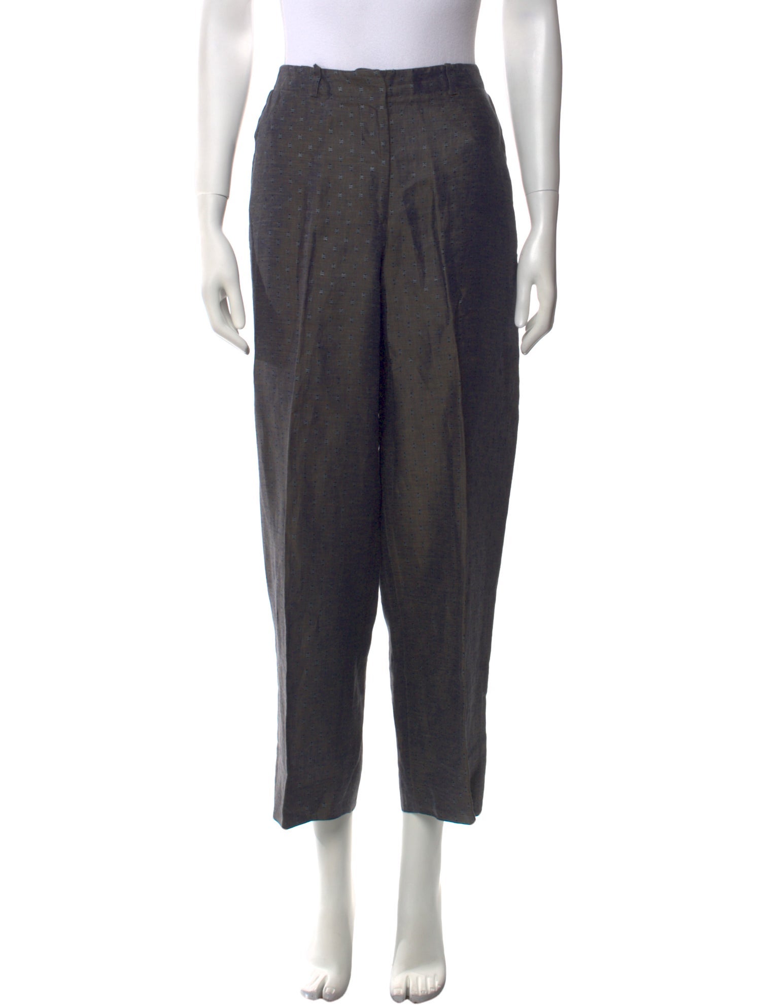 Giorgio Armani Linen Wide Leg Pants