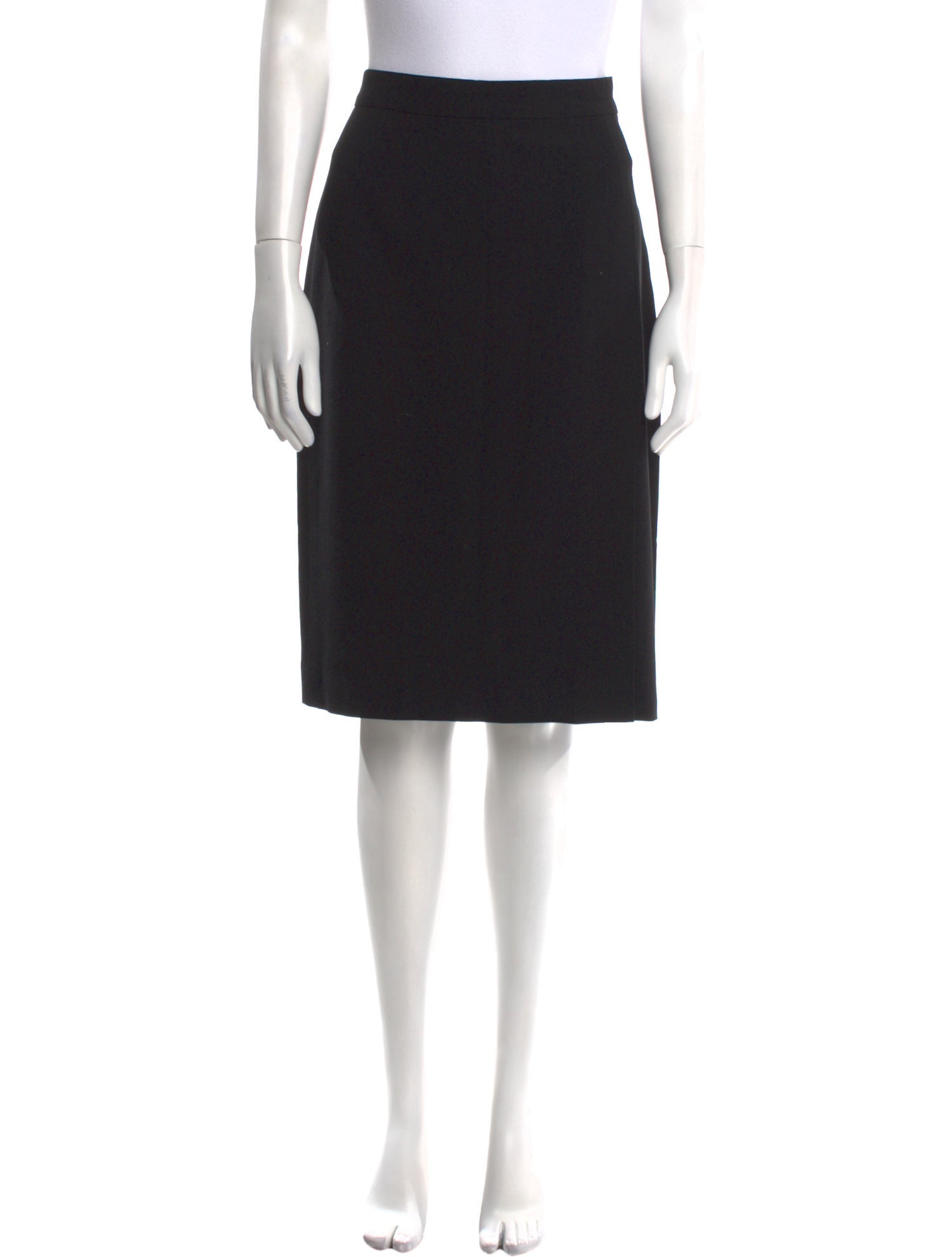 Giorgio Armani Ruffle Embellishment Knee-Length Skirt