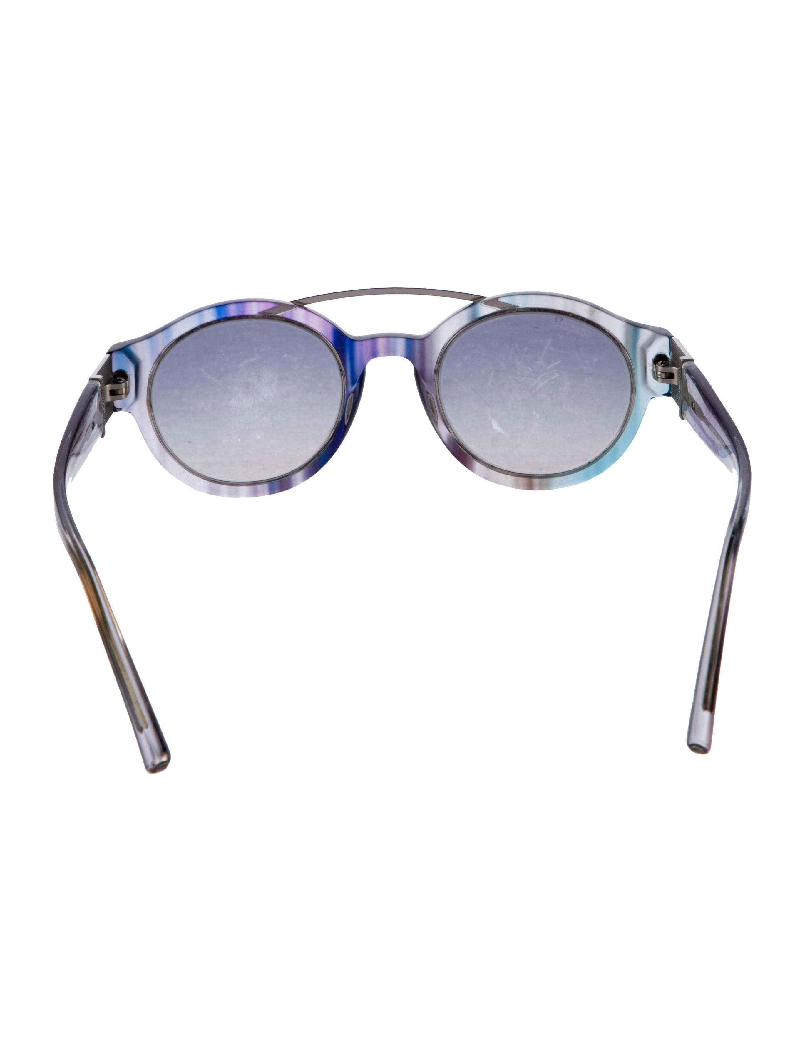 Giorgio Armani Round Gradient Sunglasses