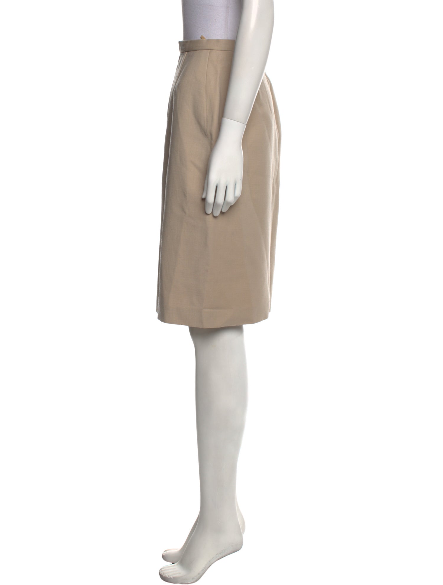 Giorgio Armani Ruffle Embellishment Knee-Length Skirt