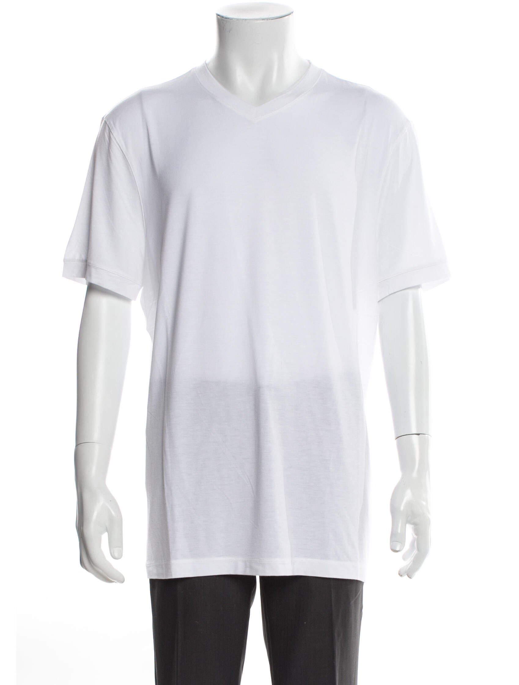 Giorgio Armani V-Neck Short Sleeve T-Shirt w/ Tags