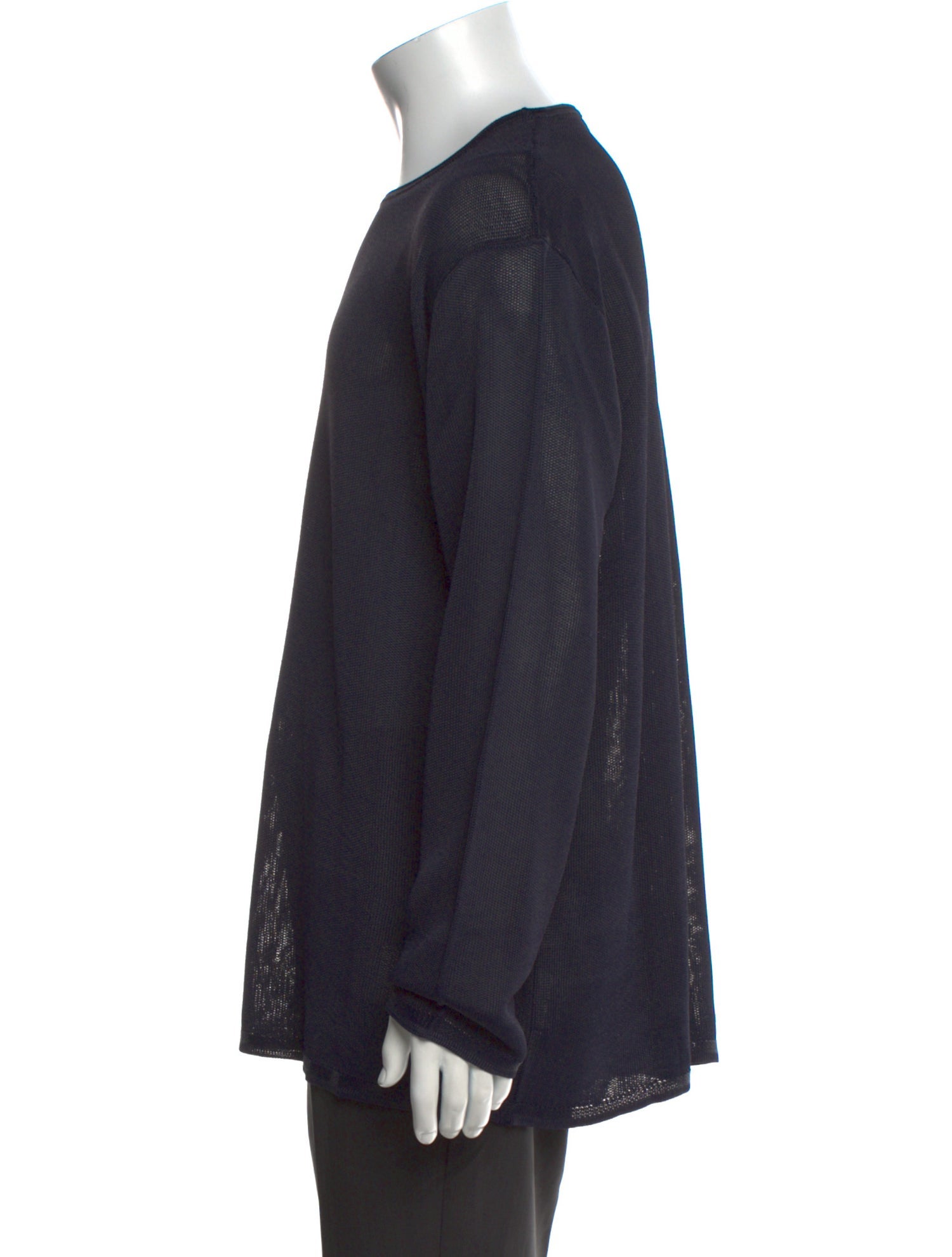 Giorgio Armani Crew Neck Long Sleeve Pullover