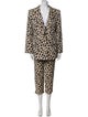 Giorgio Armani Animal Print Pant Set