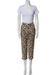 Giorgio Armani Animal Print Pant Set