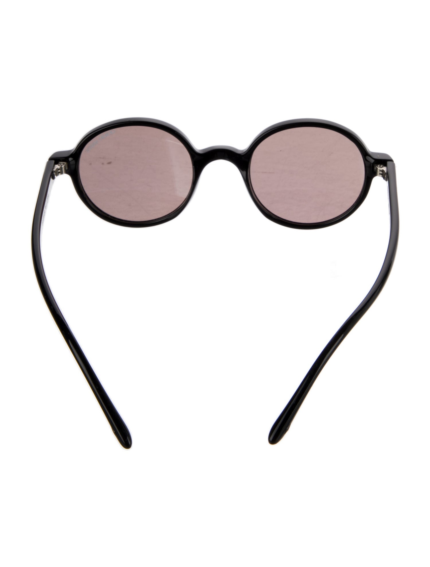 Giorgio Armani Round Mirrored Sunglasses