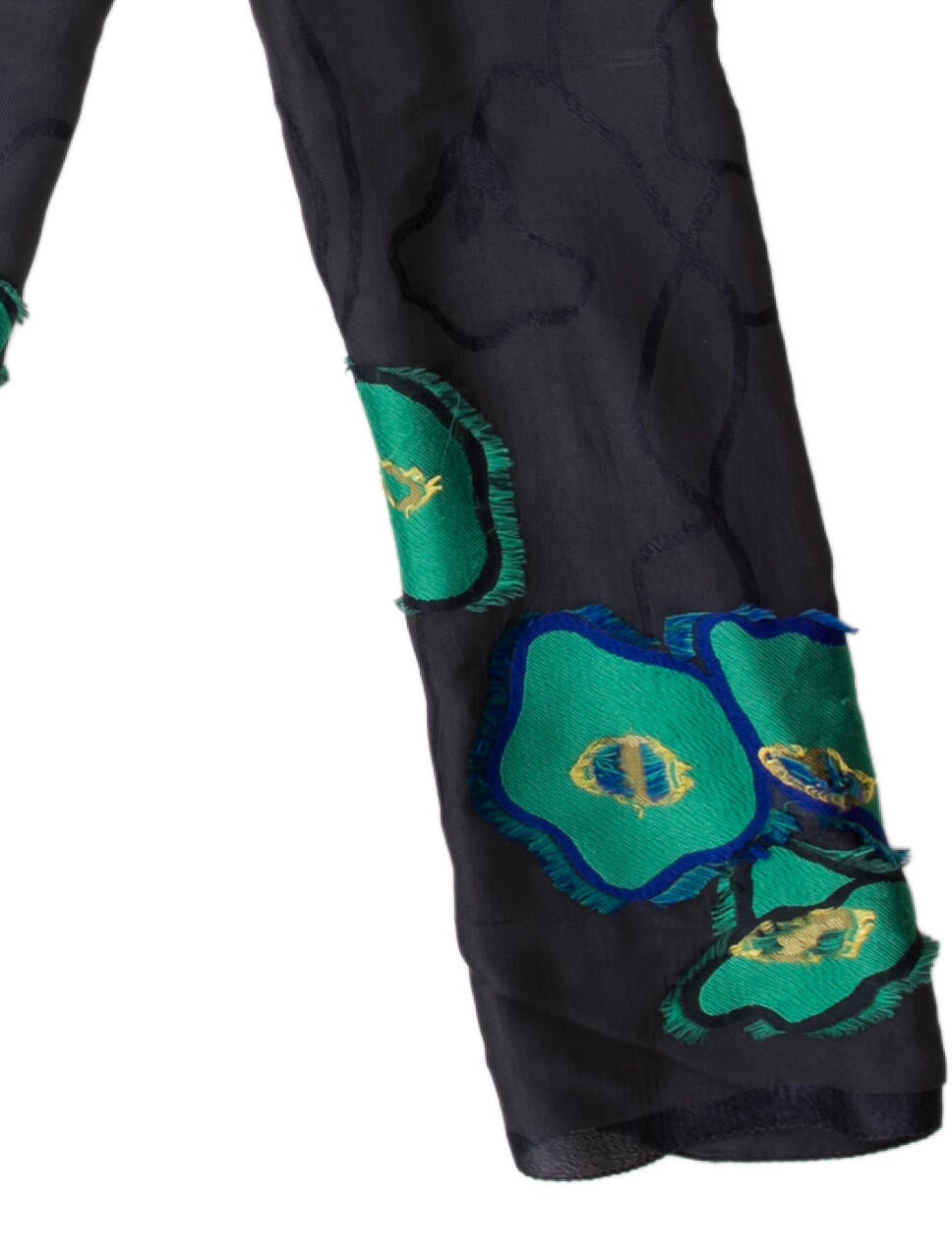 Giorgio Armani Floral Print Scarf