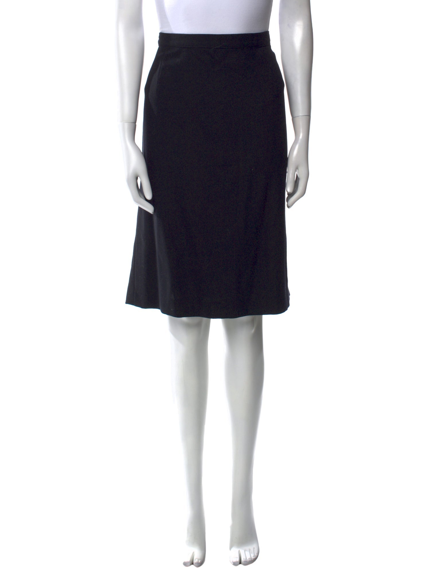 Giorgio Armani Wool Knee-Length Skirt
