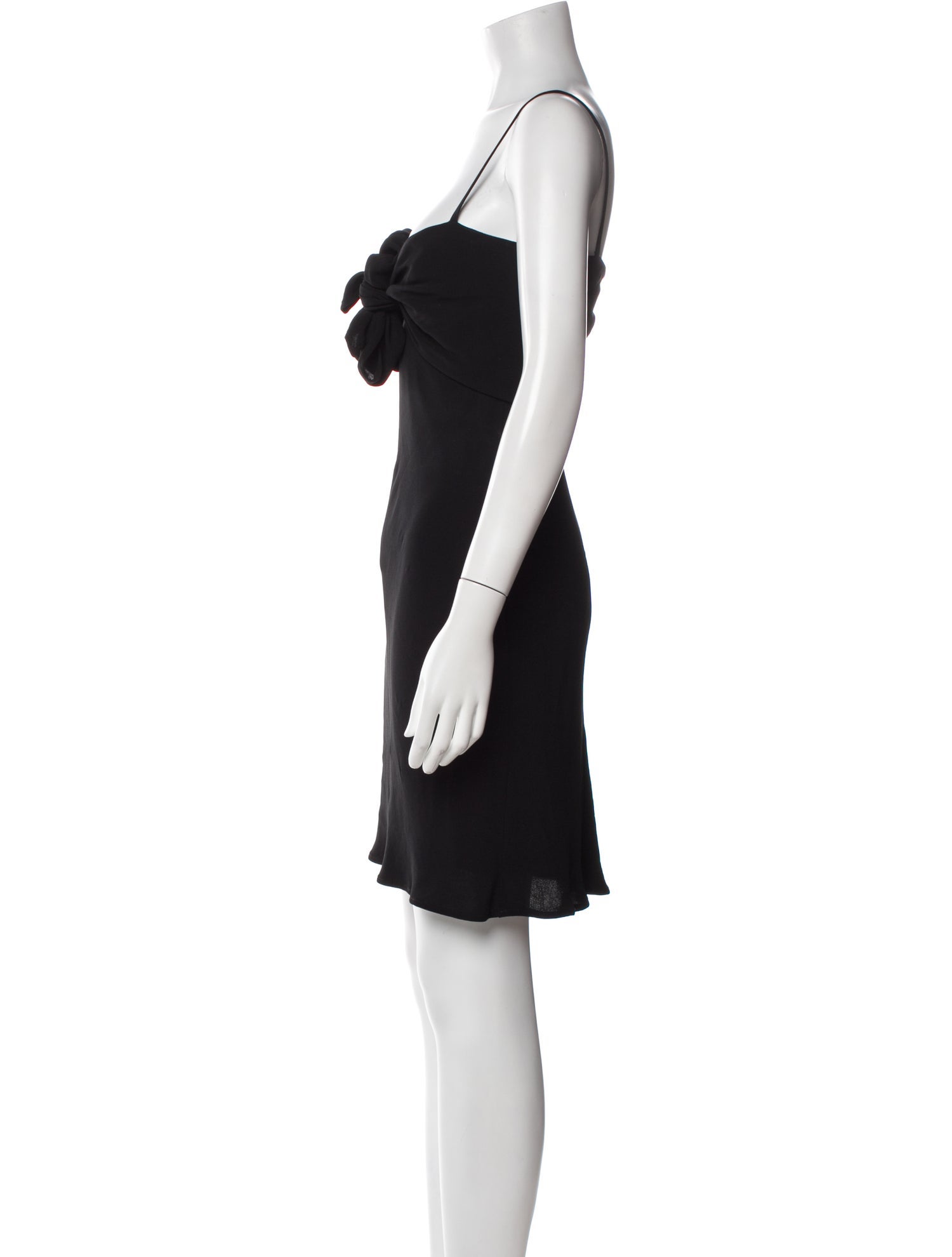 Giorgio Armani Square Neckline Knee-Length Dress