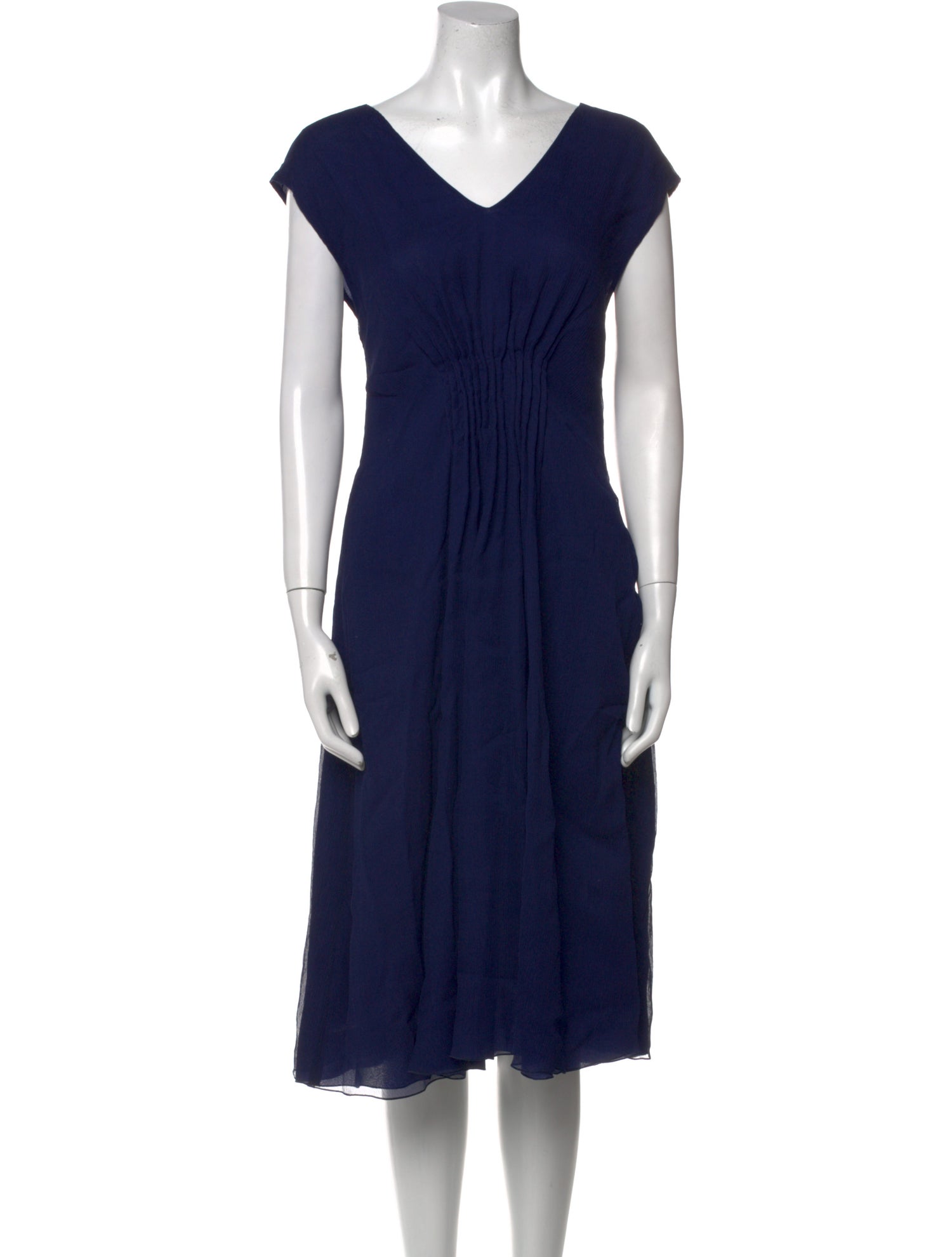 Giorgio Armani Silk Midi Length Dress
