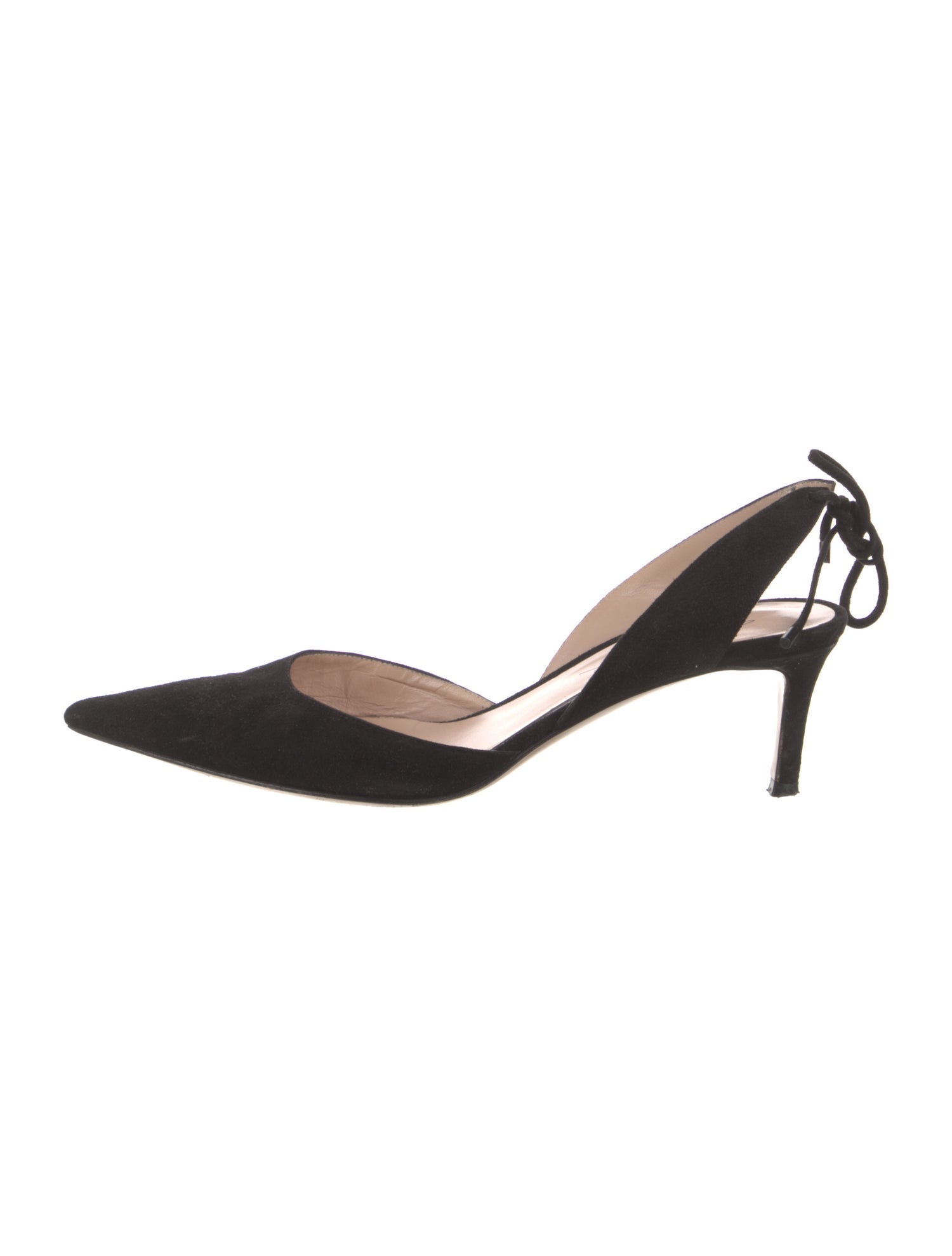 Giorgio Armani Suede Slingback Pumps