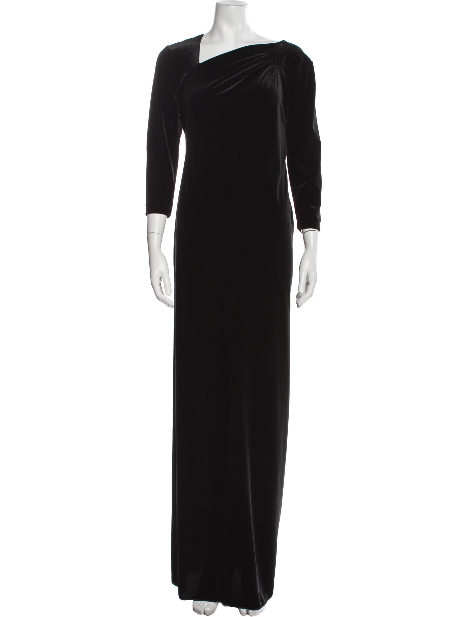 Giorgio Armani Asymmetrical Long Dress