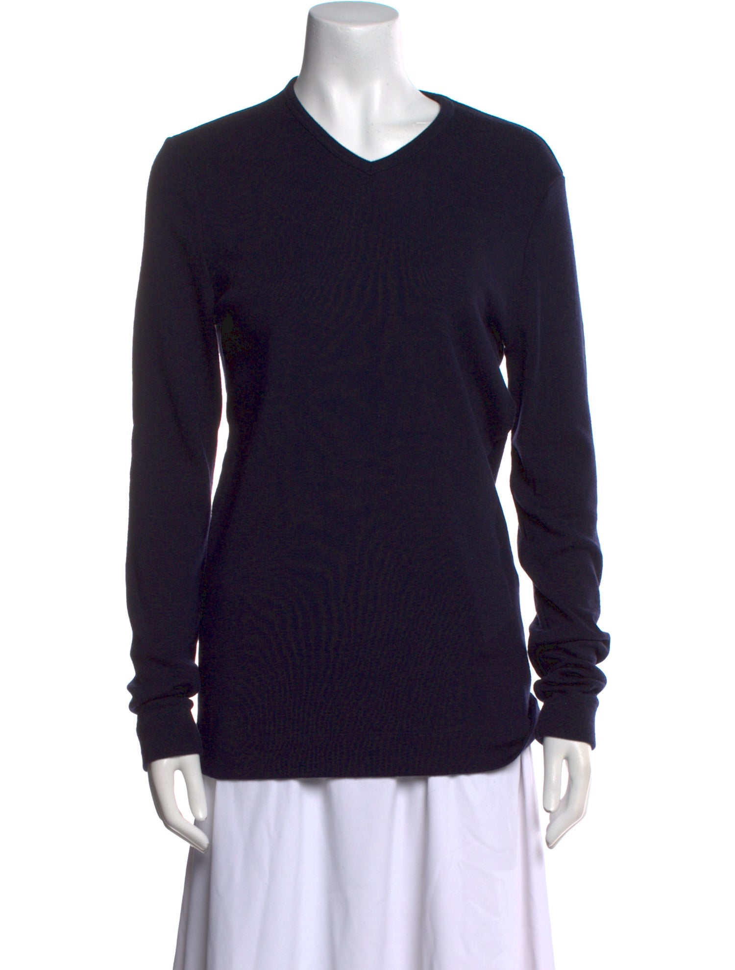 Giorgio Armani Virgin Wool V-Neck Sweater
