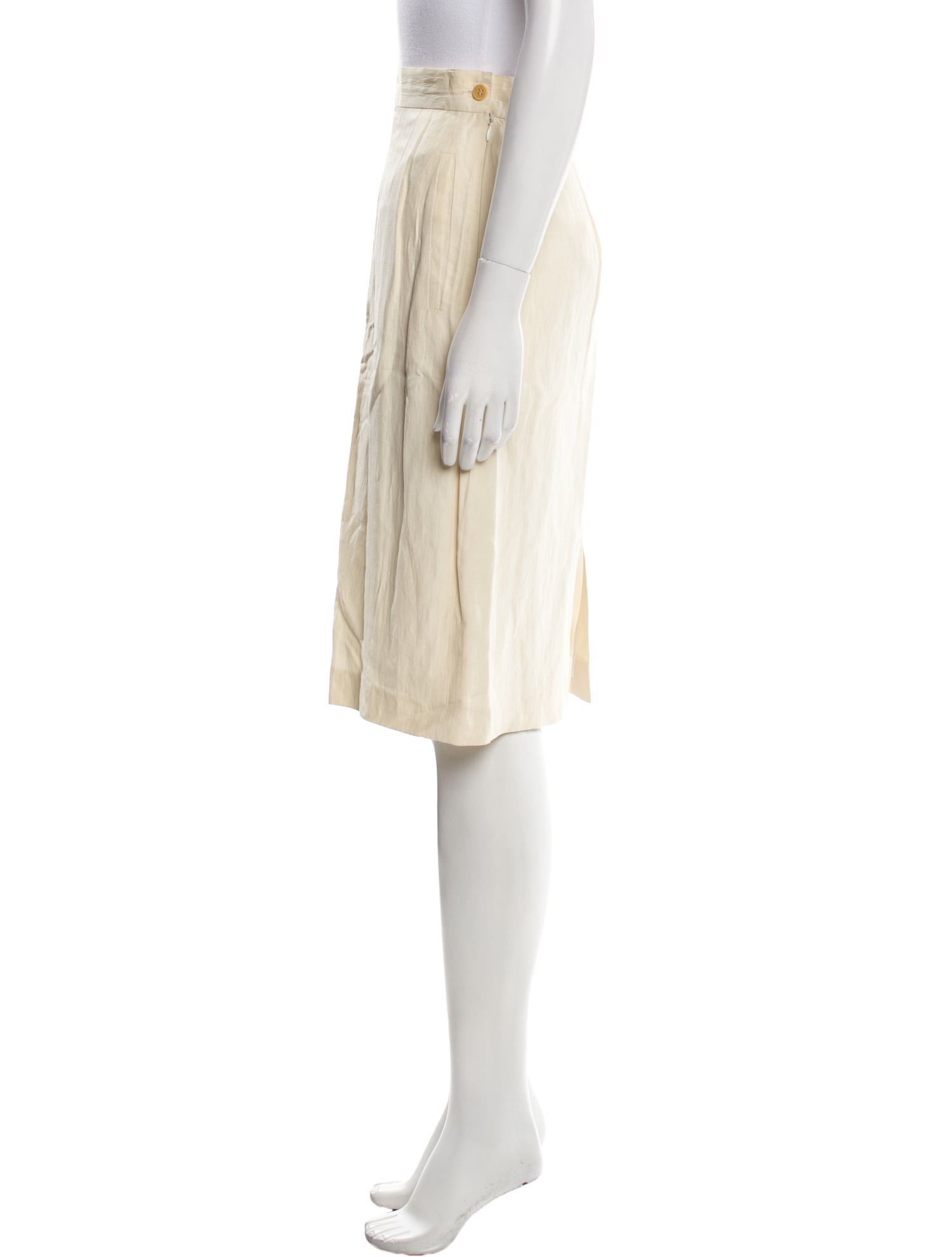 Giorgio Armani Silk Knee-Length Skirt