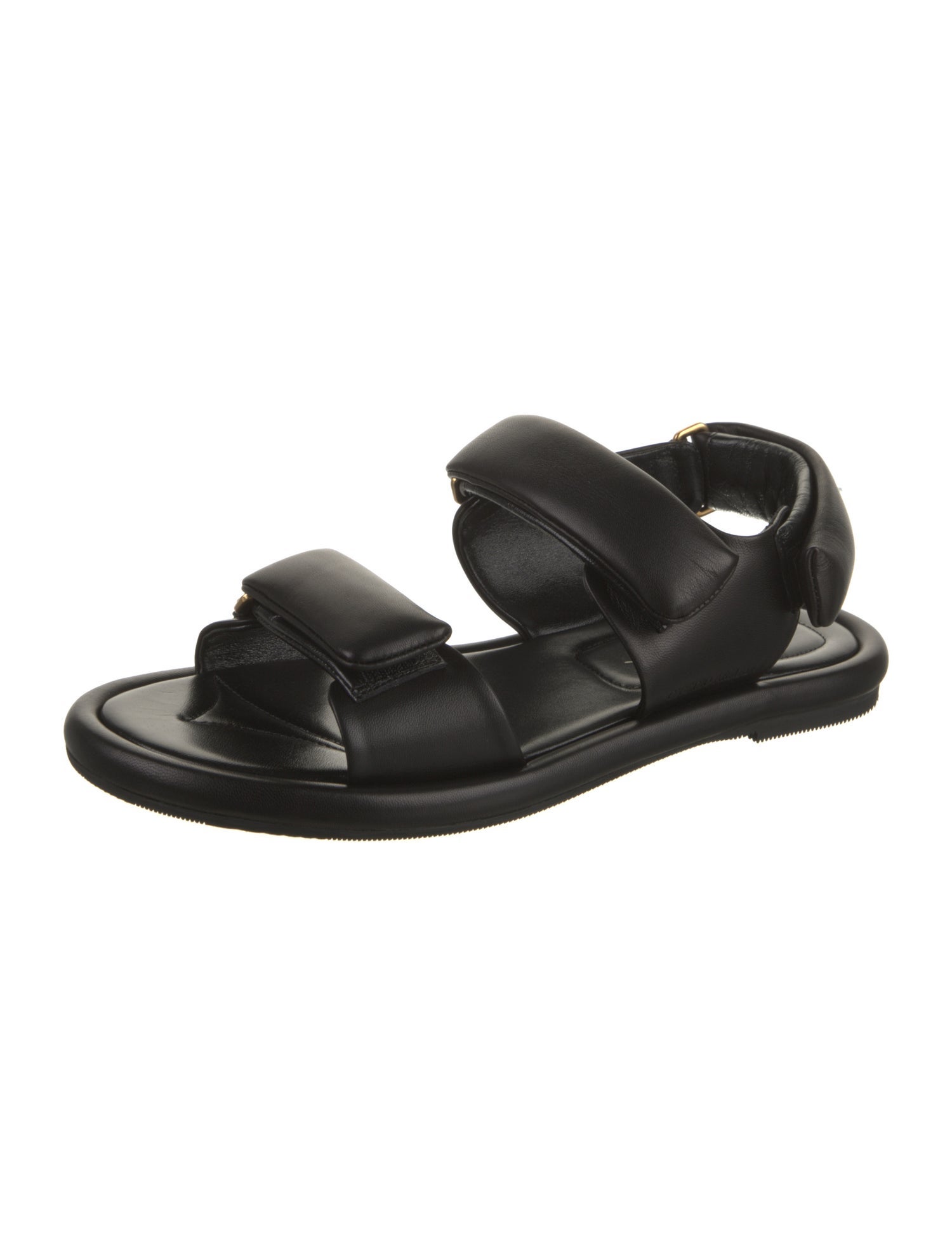 Giorgio Armani Leather Slingback Sandals w/ Tags