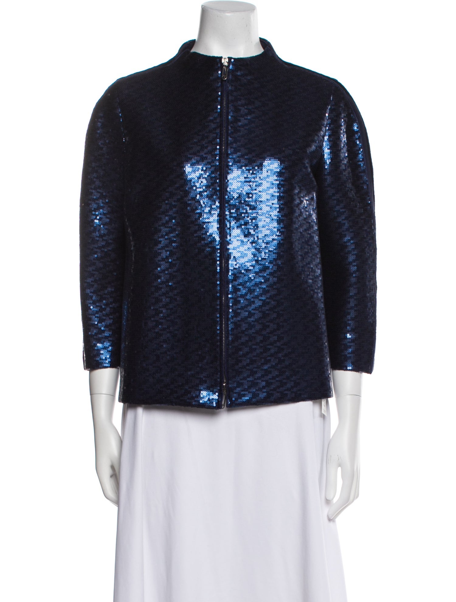 Giorgio Armani Sequin Printed Jacket