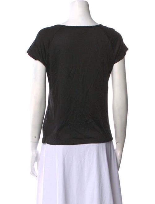 Giorgio Armani Silk Square Neckline Top