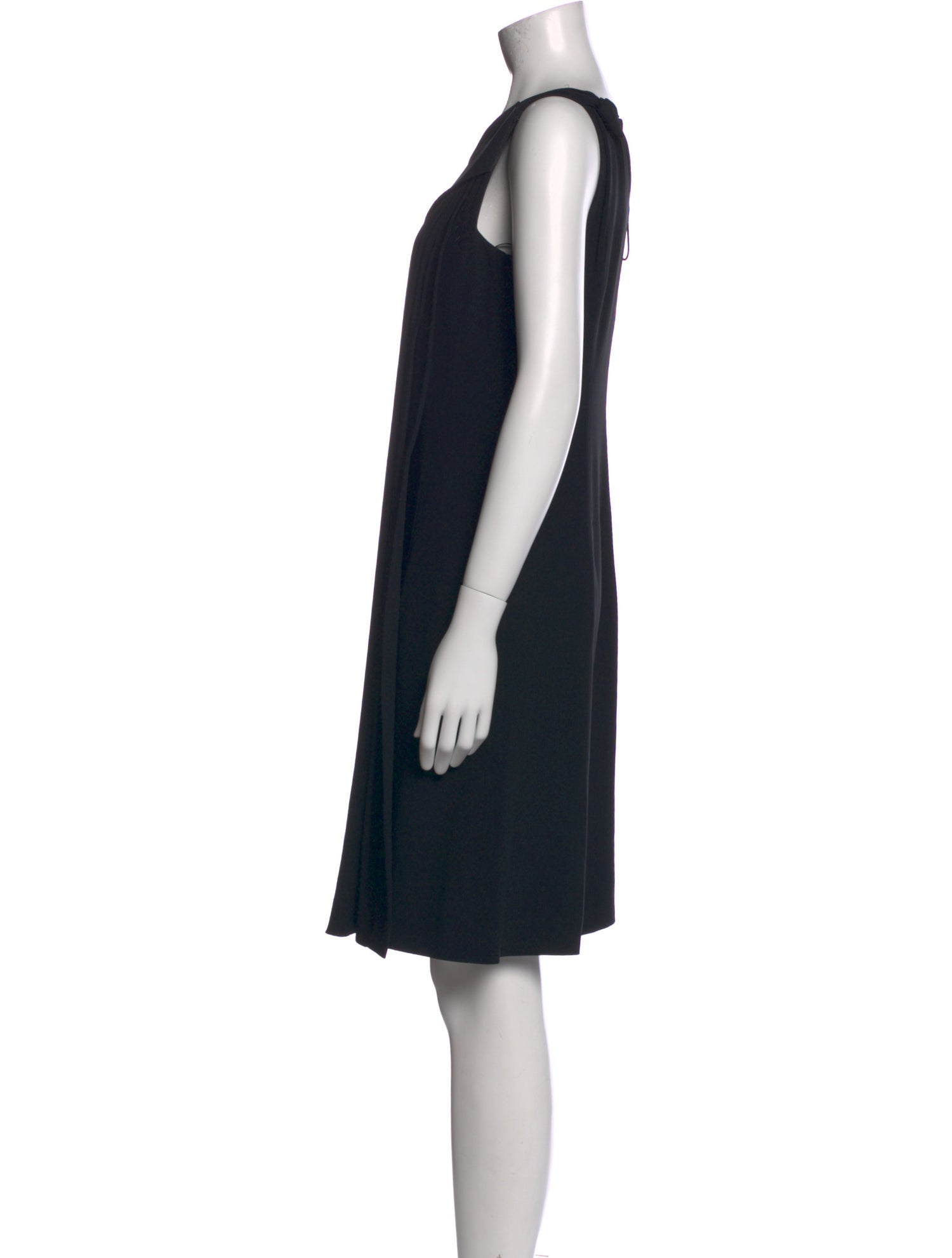 Giorgio Armani V-Neck Knee-Length Dress