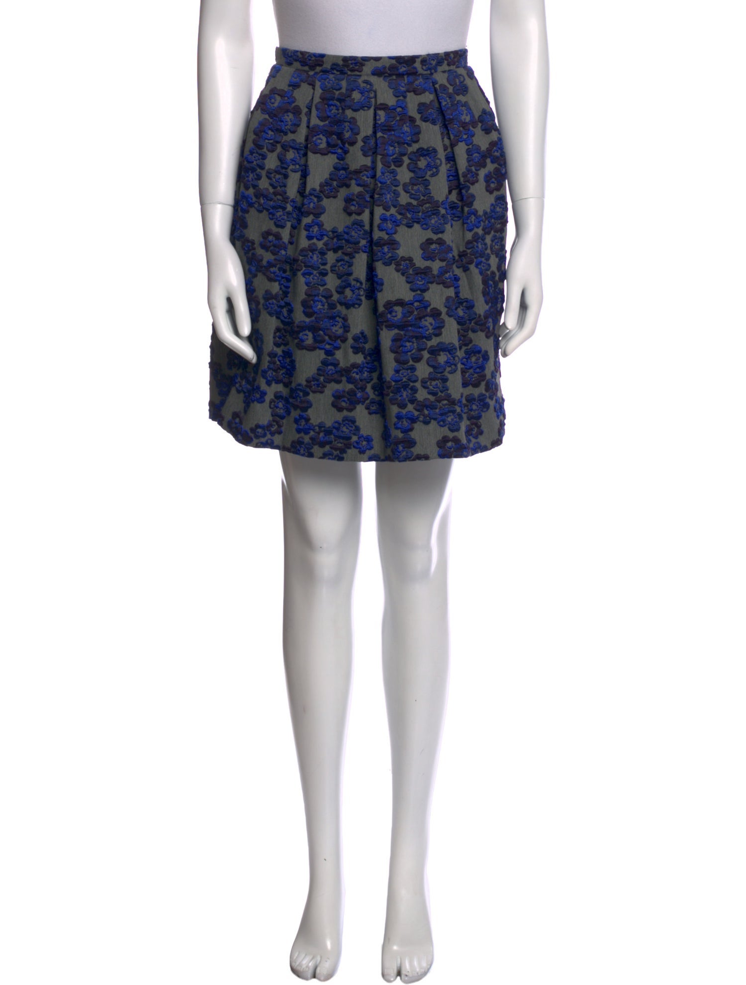 Giorgio Armani Floral Print Mini Skirt