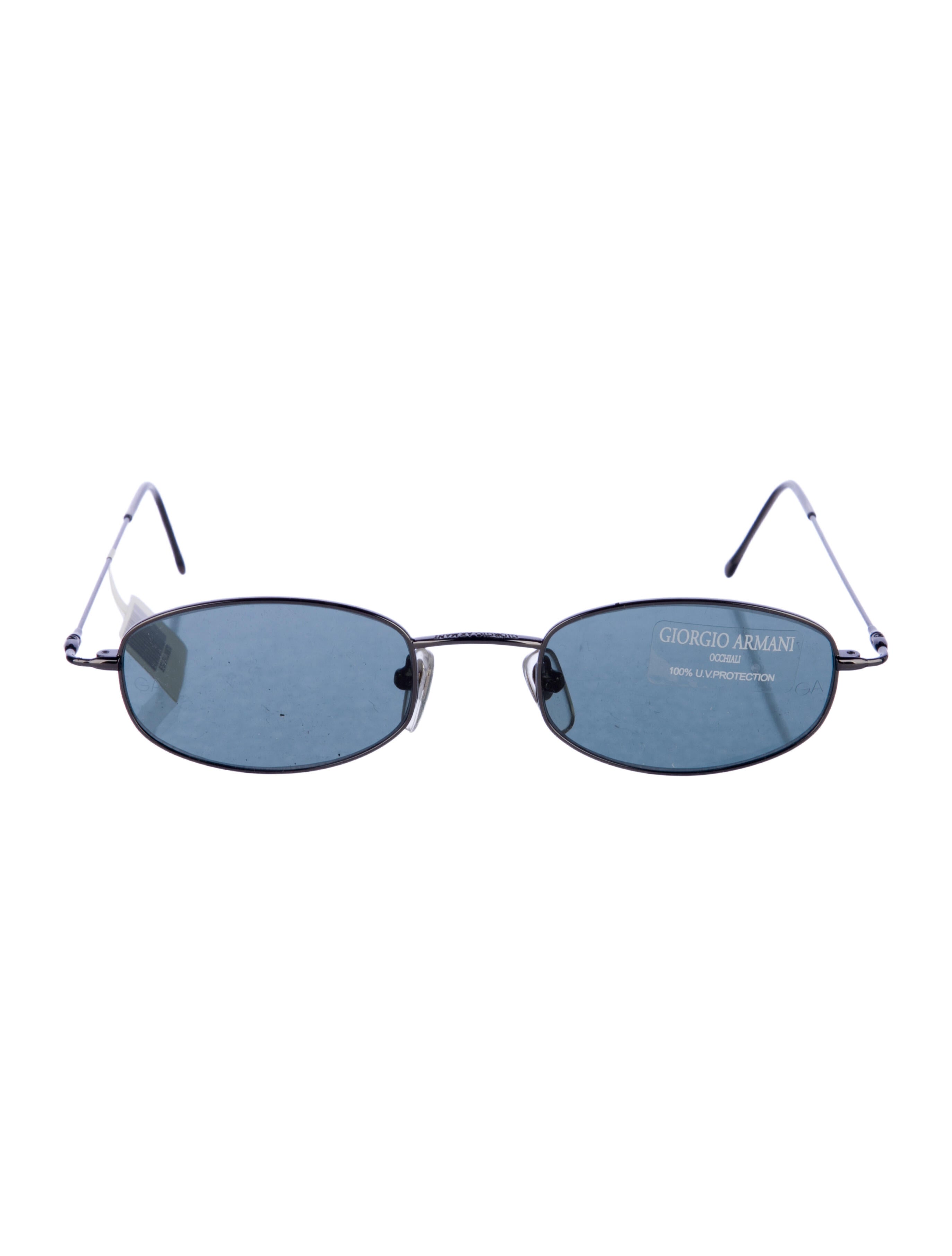 Giorgio Armani Round Tinted Sunglasses