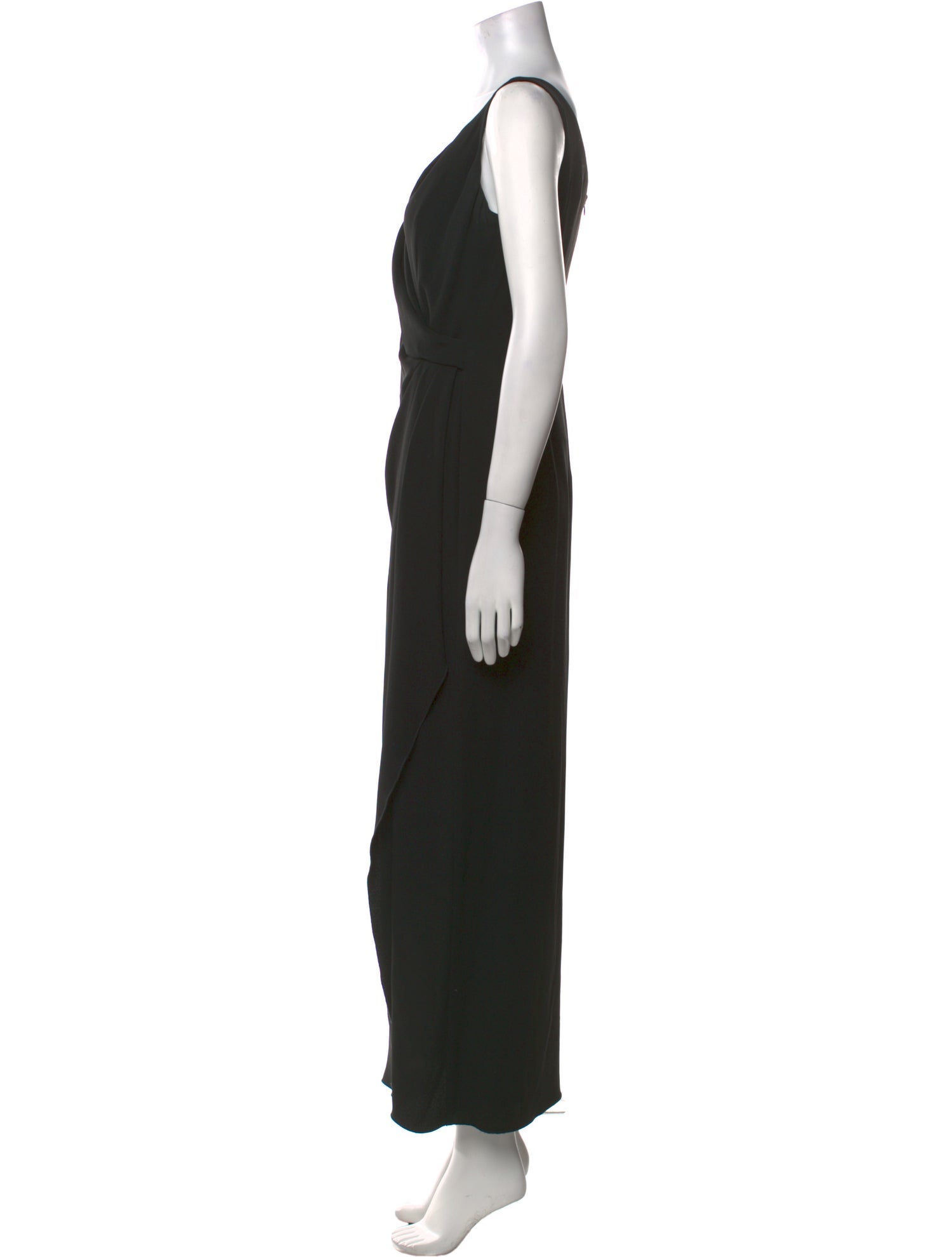 Giorgio Armani V-Neck Long Dress