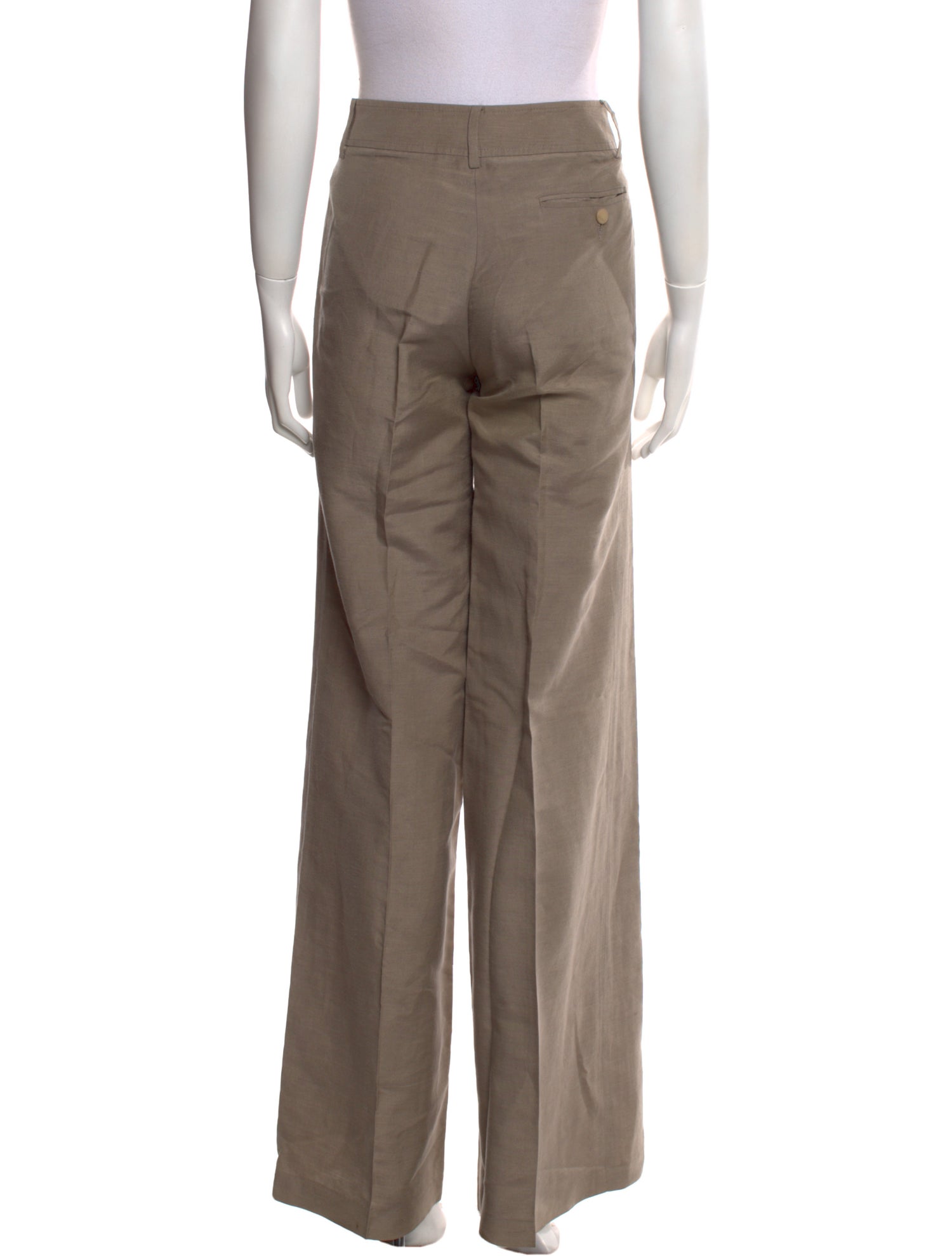 Giorgio Armani Linen Wide Leg Pants