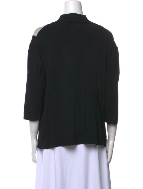 Giorgio Armani Printed Mock Neck Tunic