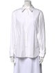 Giorgio Armani Long Sleeve Button-Up Top
