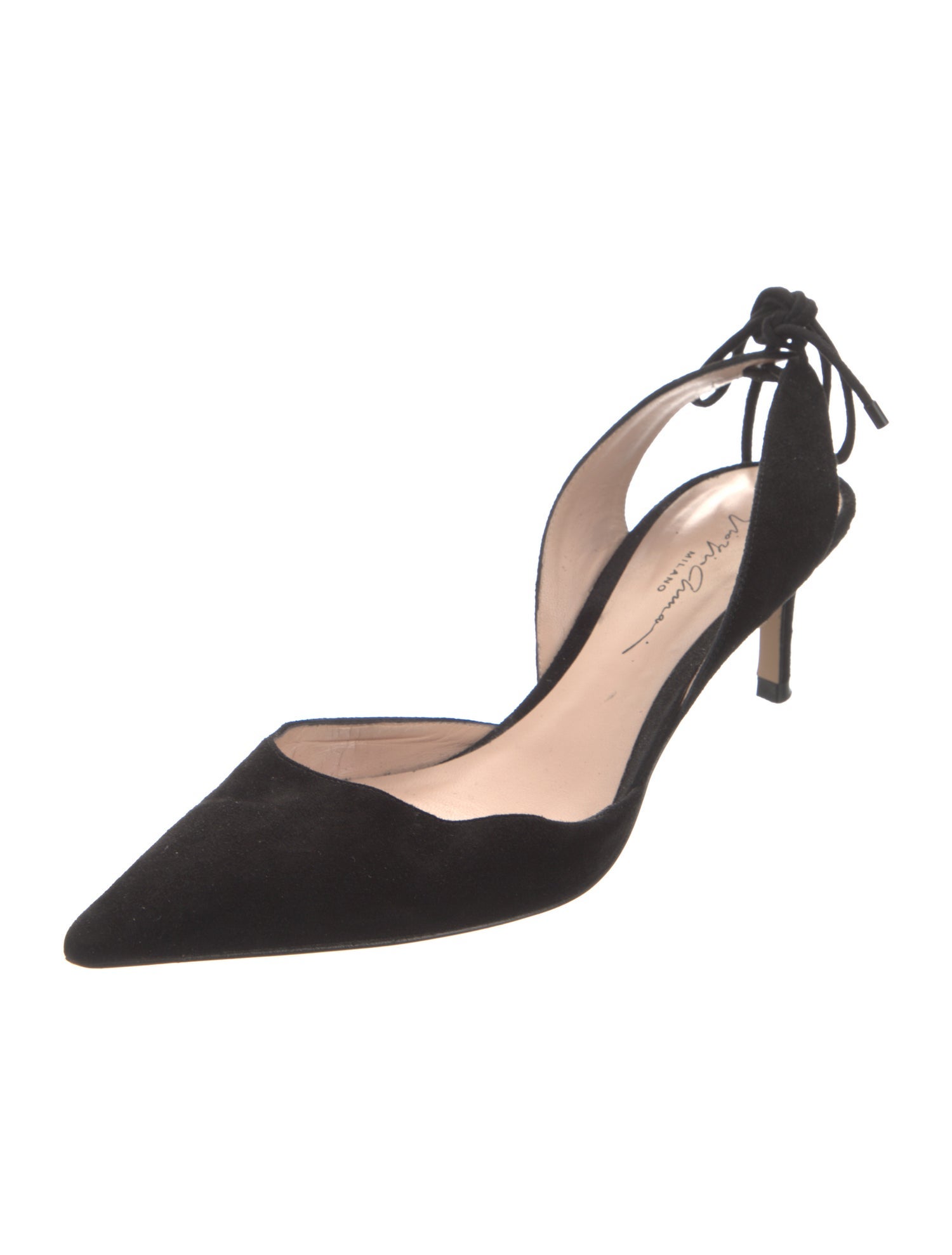 Giorgio Armani Suede Slingback Pumps